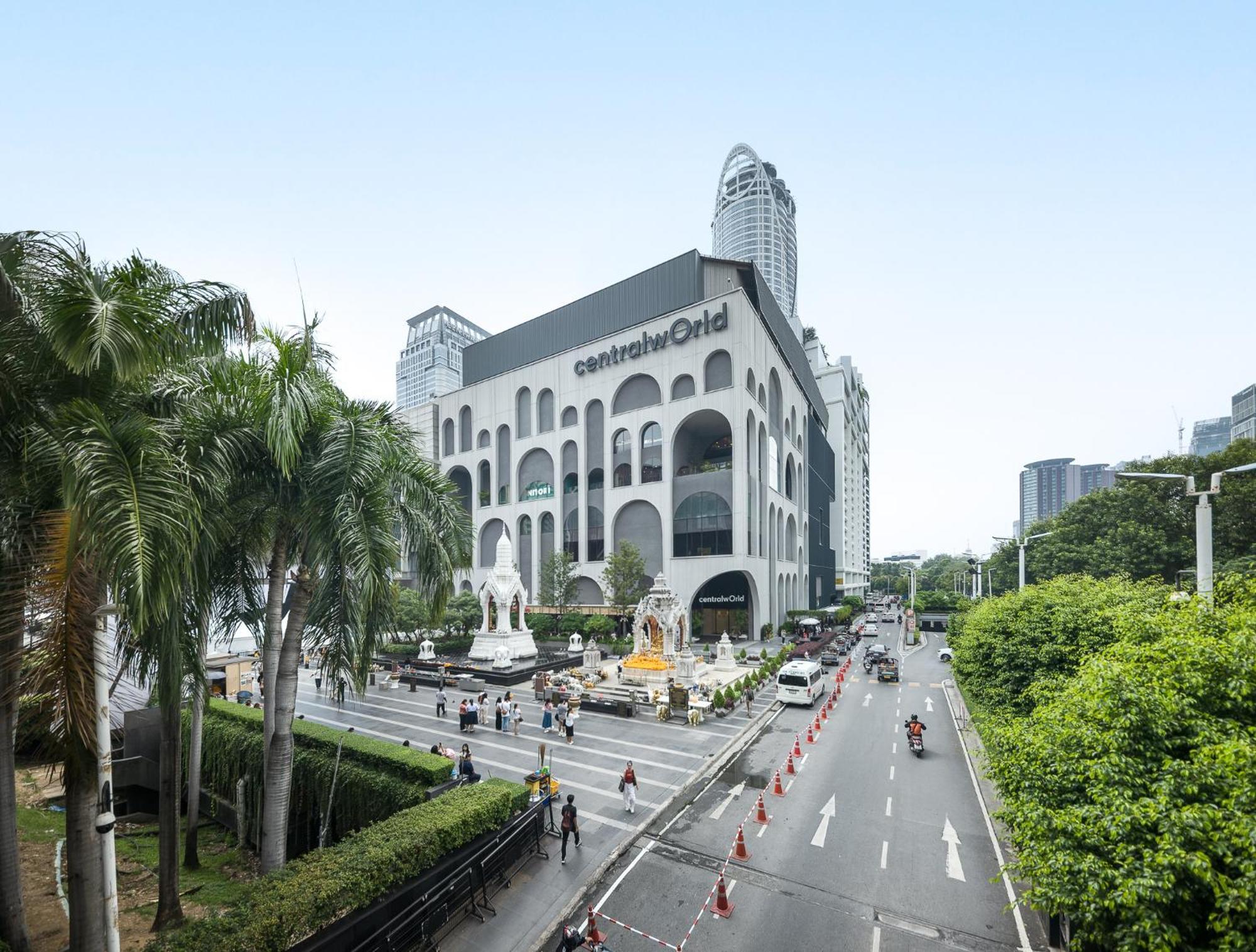 Platinum Deluxe Shopping Apartments Bangkok Luaran gambar