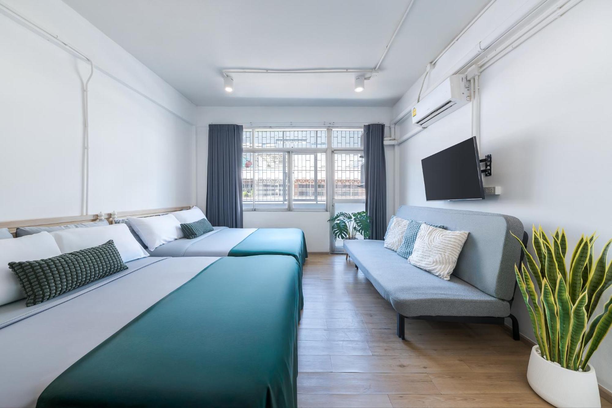 Platinum Deluxe Shopping Apartments Bangkok Luaran gambar